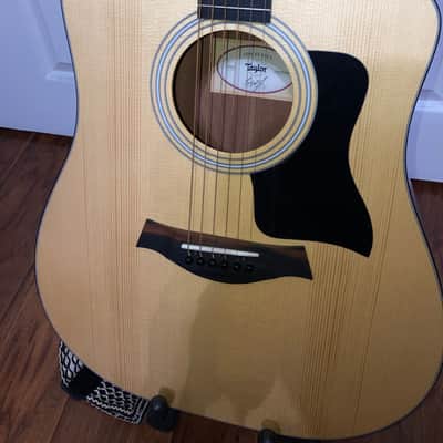 Taylor 110ce Acoustic-Electric Guitar - Natural Sapele image 5