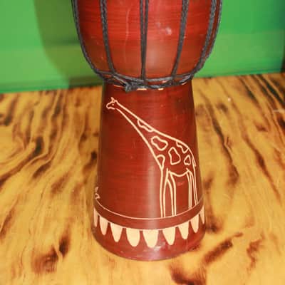 15.125" - 15.75" Handmade Kenyan Djembe's image 12