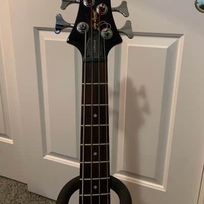 Samick Corsair MCR-1 Mini Bass Guitar - Red image 3