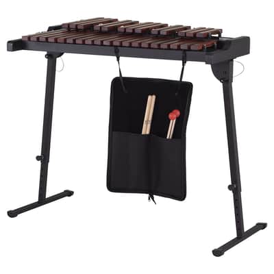 Mint Open Box Pearl PX905C Wooden Xylophone Kit; with Case, Mallets, Stand, Practice Pad image 10