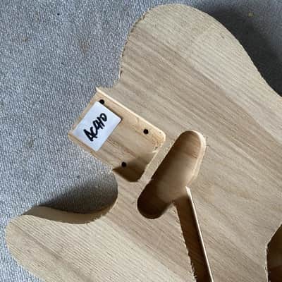 DIY Alder Wood Unfinished Left Handed Guitar Tele Style Body image 5