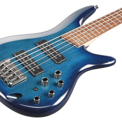 IBANEZ SR375E-SPB Soundgear 5-saitiger E-Bass sapphire blue image 3