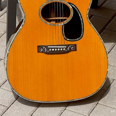 Martin MC-45L Custom Shop Cutaway 1988 1-off factory MC-45 Left Handed Cutaway insane special order. image 1