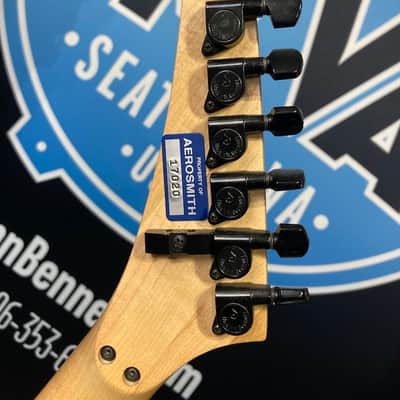 Kramer Brad Whitford’s Aerosmith, Sustainer, Authenticated (#89) 1987 - 1994 Black image 2