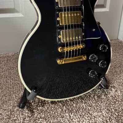 Gibson 1988 Les Paul Custom 3-Pickup - Ebony image 2