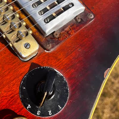 ULTRA RARE 1978 Greco M800 Mirage (STEVE MILLER Signature) (AKA Ibanez IC-210 2663TC) Made in Japan ... with the RARE Maxon PU-5T triple-coil pickup + FORM FIT HARDCASE image 21
