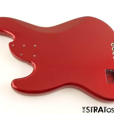 Fender American Ultra II Jazz Bass V 5 String BODY USA Guitar Sinister Red image 3