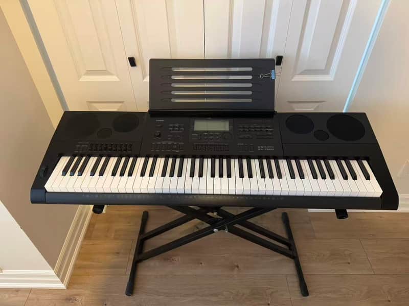 Casio WK-7600 76-Key Portable Workstation Keyboard image 1