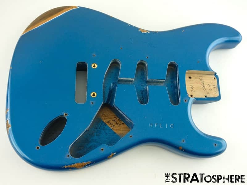 Fender USA Custom Shop Custom Strat Pro 2025 Relic BODY Aged Lake Placid Blue image 1