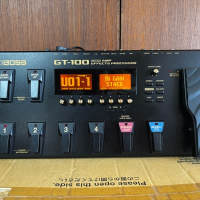 Boss GT-100 Multi Effects and Amp Modelling Guitar Pedal w/ box image 2