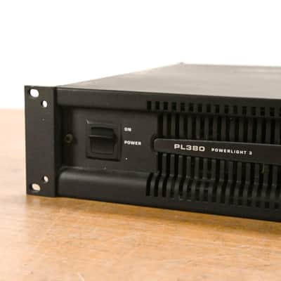 QSC PL380 Powerlight 3 Series 2-Channel Power Amplifier CG01047 image 4