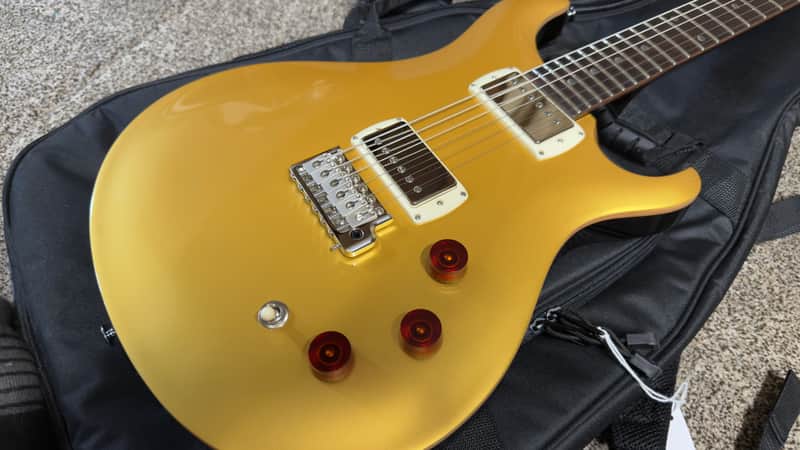 PRS SE DGT - 2026 - PRS Locking Tuners & Dark Rosewood Board! David Grissom Tremolo Signature 2023 - Present - Gold Top image 1