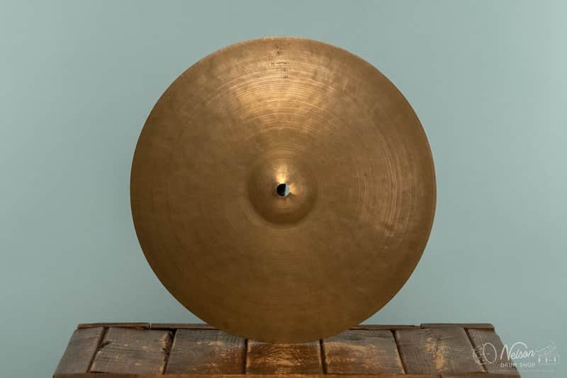 1950s K Zildjian Istanbul 'Old Stamp III' Hi-Hat Cymbal - 14" image 1