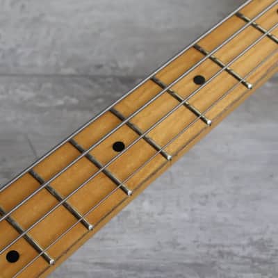 1980 Aria Pro II Japan Precision Bass (Metallic Red) image 7