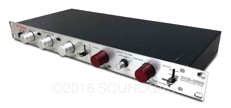 Vestax DCR-1500 - 3-band isolator & sweep filter | Reverb