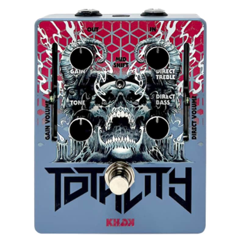 KHDK Totality Limited Edition Alessandro Venturella VMan Slipknot Signature Guitar/Bass Overdrive Pedal image 1