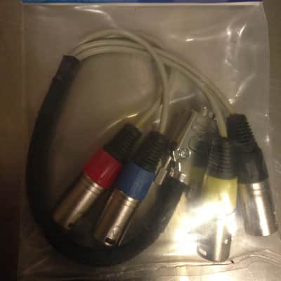 Focusrite AES/EBU DB9 Breakout Cable Black/Silver image 1