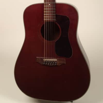 1981 Vintage Guild D212M 12 String Acoustic Guitar ! Deep Mahogany and MELLOW ! Ref. #00520 image 2