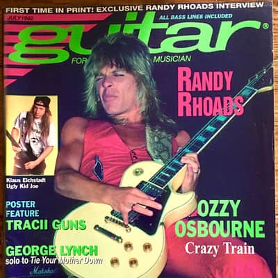 Guitar for The Practicing Musician  Randy Rhoads bundle 4 Magazines image 4
