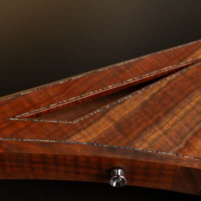 Hoff Guitars Valnut (Neck-Through, Multi-Scale, Semi-Hollow V 2024 - Polymerized Tung Oil image 11