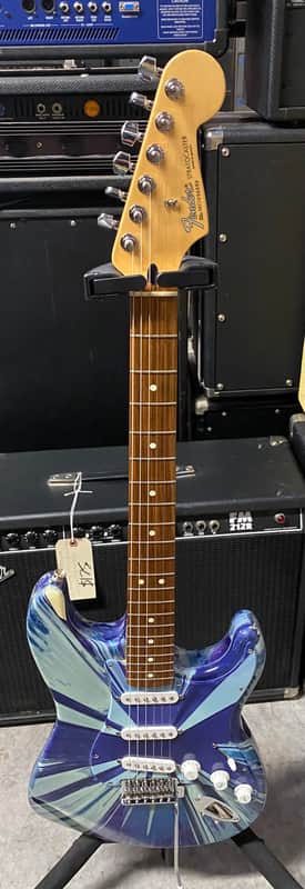 2003 Fender FSR Splattercaster - Midnight Swirl - GB Included image 1