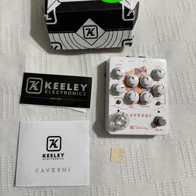 Keeley Caverns Reverb / Delay V2 2017 - Present - White image 1
