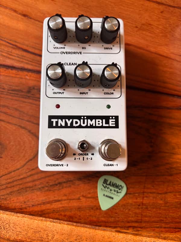 BLAMMO! TNYDUMBLE Not-a-Dumble inspired overdrive boost 2026 - White image 1