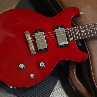 1998 Gibson Les Paul Special Studio Double Cut Electric Guitar Cherry Red + GB image 2