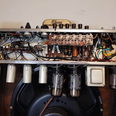 Vintage 1960 Gibson GA-80 Vari-Tone Amp - Tweed - Very Rare image 18