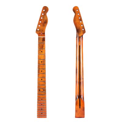 [Stained Gloss Finish] 22Fret Guitar Neck Suit for TL Tele Style Guitar - Canadian Maple,price include the import duty for US buyer image 3
