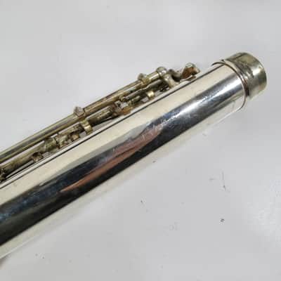 King Cleveland 610 Silver-Plated Open Hole Student Model Flute w/ Case image 5