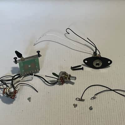2007 Japan Era Jackson DKMG Dinky Guitar Factory EMG A25k Wiring Harness Electronics