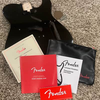 Guitar Mill Nitro Refinish - Fender American Vintage II 1951 Telecaster Body - Ash - Black image 1