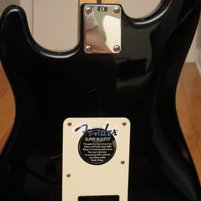 Fender Standard Stratocaster HSS, MIM Fat Strat 2004/2005 Black image 19