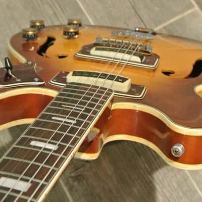 1970's Aria Diamond Electric Hollowbody - Made in Japan - Univox Coily image 7