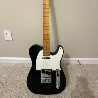 Fender Player II Telecaster Electric Guitar - Black/White with Maple Fingerboard 2024 image 1