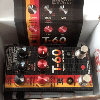 Demedash Effects T-60 Analog Modulator Chorus / Vibrato Pedal