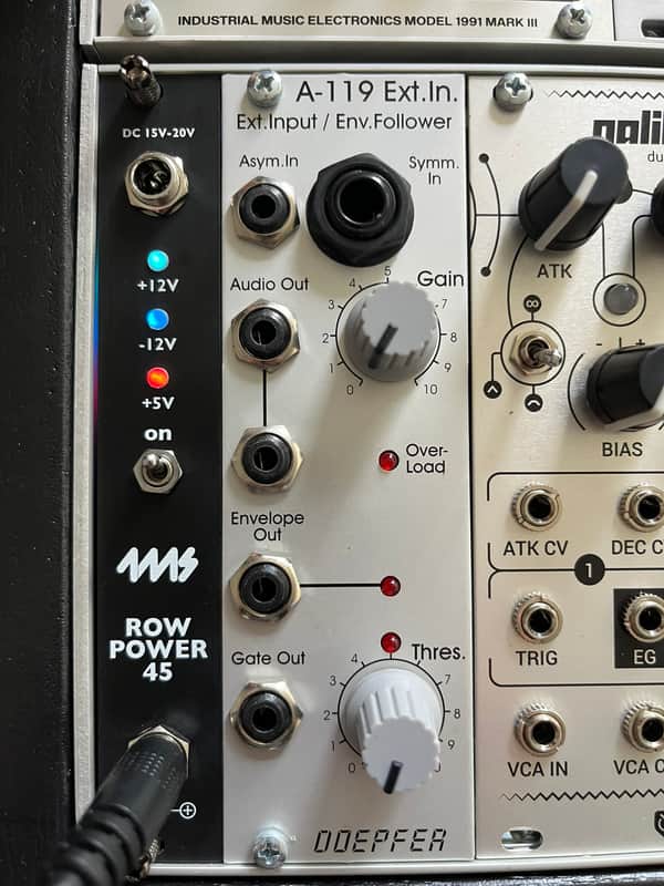 Doepfer A-119 Ext.In External Input / Envelope Follower 2010s - Silver image 1