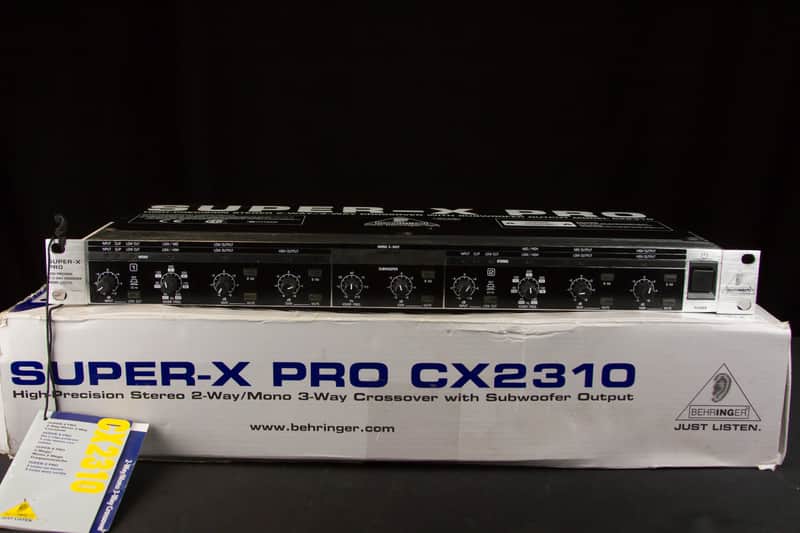 Behringer CX2310 S 2-W M 3-W Crossover-Sub Out image 2