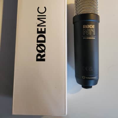 RODE NT1 5th Generation Cardioid Condenser Microphone 2023 - Present - Black image 2