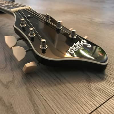 Supro 1582VJB Coronado II Vibrato Dual Pickup Americana Series Reissue Electric Guitar 2010s - Jet Black image 6