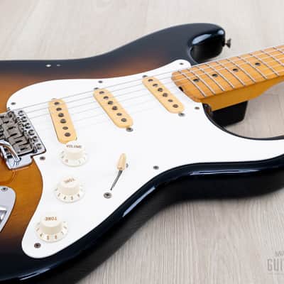 1987 Fender Stratocaster ‘57 Vintage Reissue ST57-55 Sunburst 100% Original w/ Case, Japan MIJ Fujigen image 5