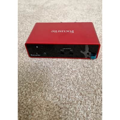 Focusrite Scarlett Solo - Audio Interface - Red - Excellent image 7