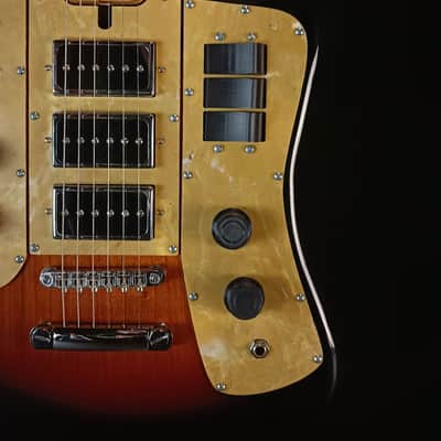 Formanta Style USSR Electric Guitar Built In Tone Bender Soviet Germanium Fuzz image 9
