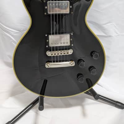 Juno LP Series Les Paul Custom-Style Electric Guitar Black – Japanese Market image 2