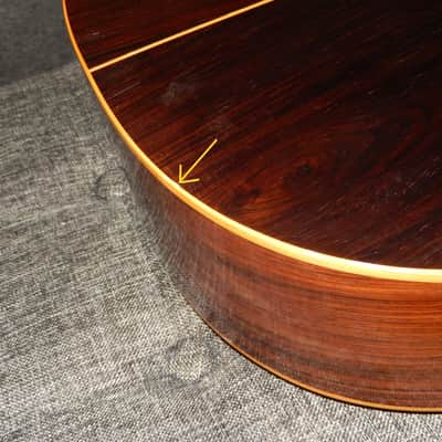 HAKUSUI IMAI No50 1985 - ANTONIO TORRES REPLICA - CLASSICAL CONCERT GUITAR - SPRUCE/BRAZILIAN ROSEWOOD image 17