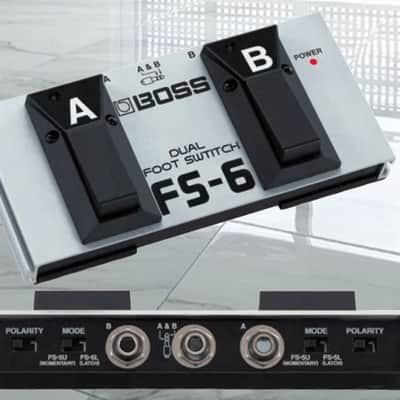Boss FS-6 Dual Footswitch 2012 - Present - Gray image 1