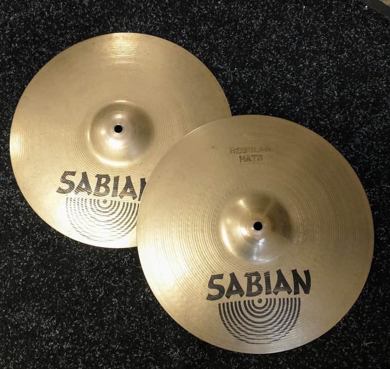 Sabian 14" AA Regular Hi-Hat Cymbals (Pair) 1982 - 1984 image 1
