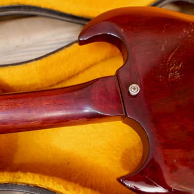 Gibson EB-3 1965 - Cherry Red image 12