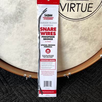 Sabian 14" Phosphor Bronze 20-Strand Snare Drum Wires SBPB20 image 3